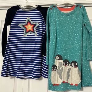 mini boden lot of dresses.